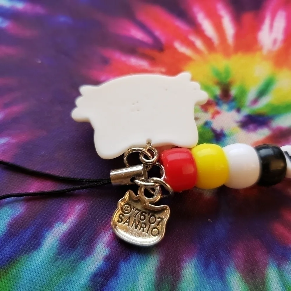 HANDMADE Kawaii Hello Kitty Long Phone Charm